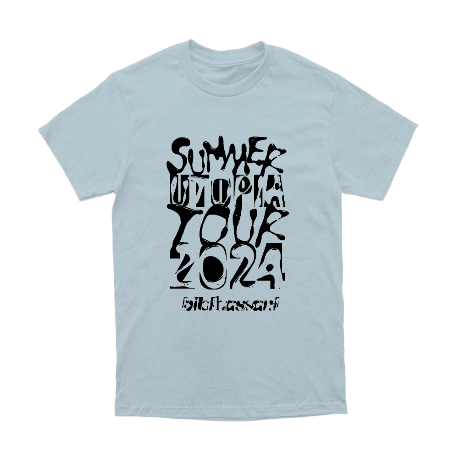 T-SHIRT SUMMER UTOPIA BLEU