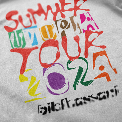 T-SHIRT SUMMER UTOPIA COLORFULL